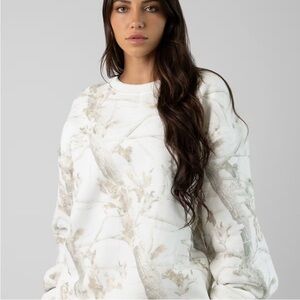 Comft white oak Camo Sweatshirt